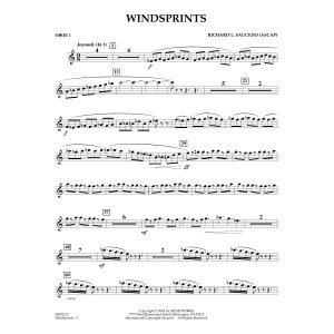 Windsprints - Oboe 1
