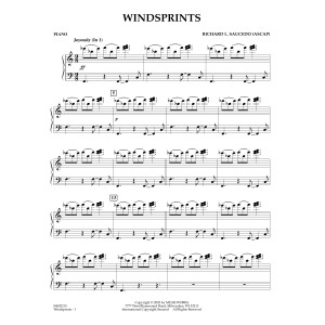 Windsprints - Piano