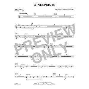 Windsprints - Percussion 2
