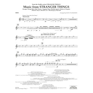 Music from Stranger Things - Oboe