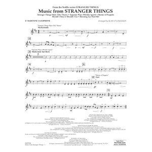 Music from Stranger Things - Eb Baritone Saxophone