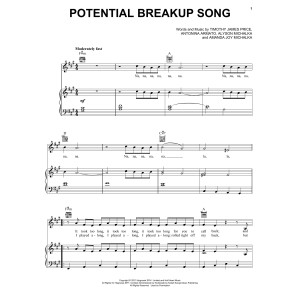 Potential Breakup Song