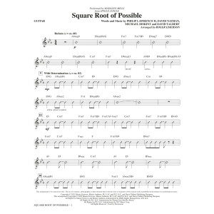 Square Root of Possible (from Jingle Jangle) (arr. Roger Emerson) - Guitar