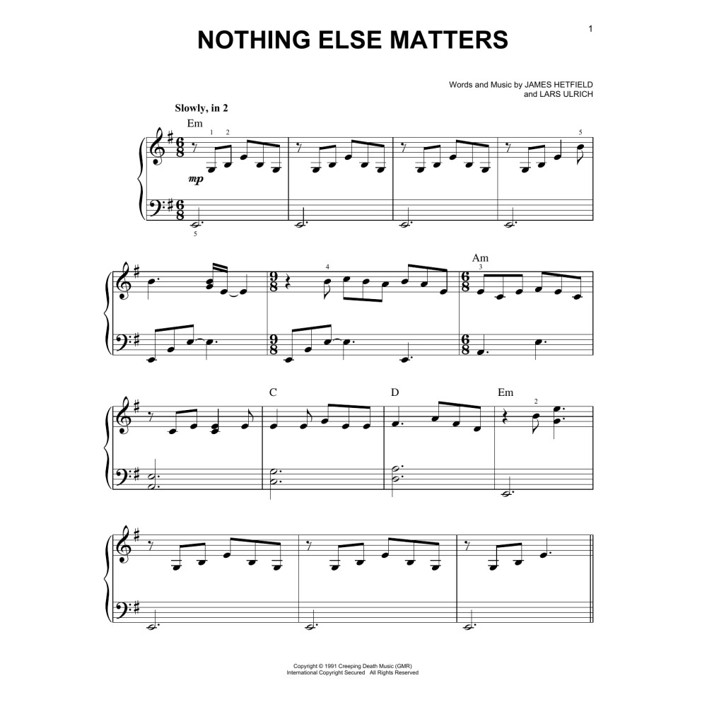 Nothing Else Matters