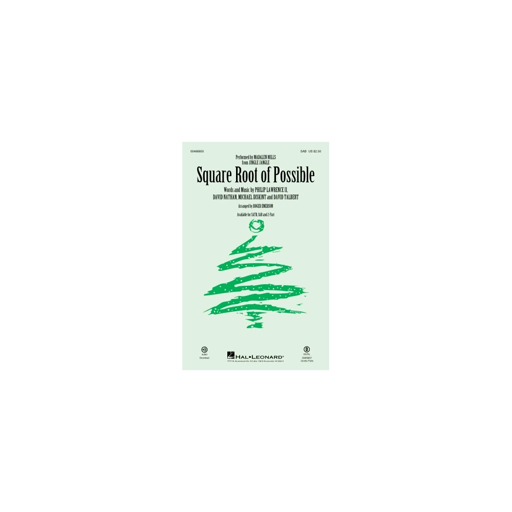 Square Root Of Possible (from Jingle Jangle) (arr. Roger Emerson)