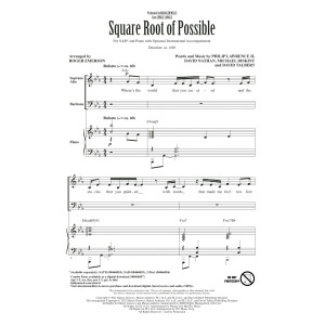Square Root Of Possible (from Jingle Jangle) (arr. Roger Emerson)