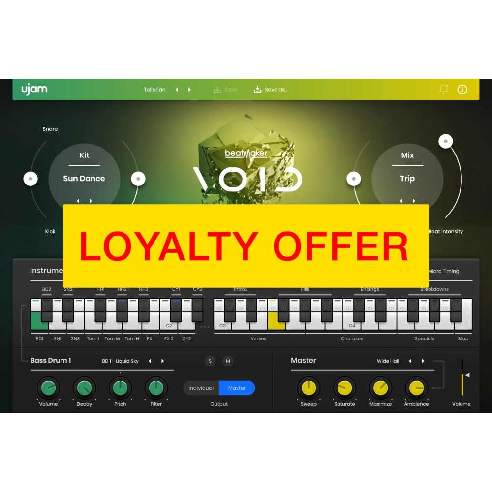 UJAM Crossgrade to VOID