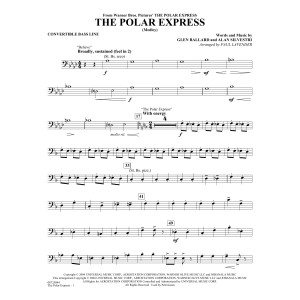 The Polar Express (Medley) (arr. Paul Lavender) - Convertible Bass Line