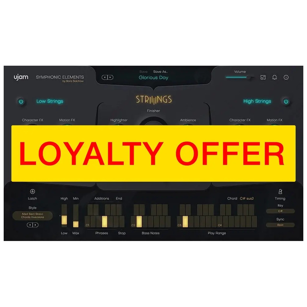 UJAM Crossgrade to STRIIIINGS