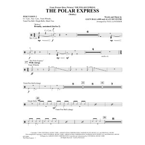 The Polar Express (Medley) (arr. Paul Lavender) - Percussion 2