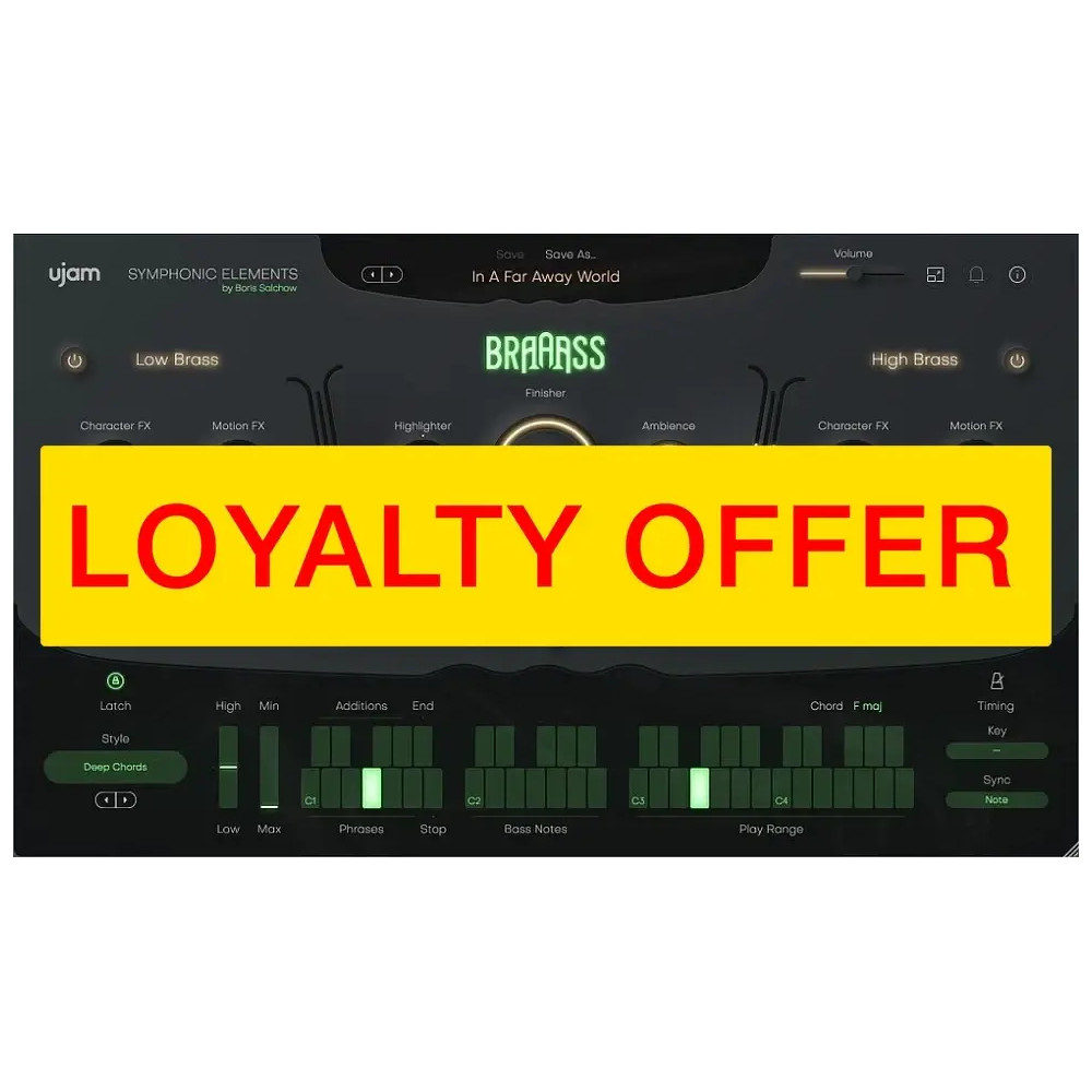 UJAM Crossgrade to BRAAASS