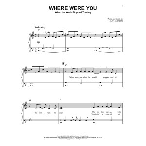 Where Were You (When The World Stopped Turning)