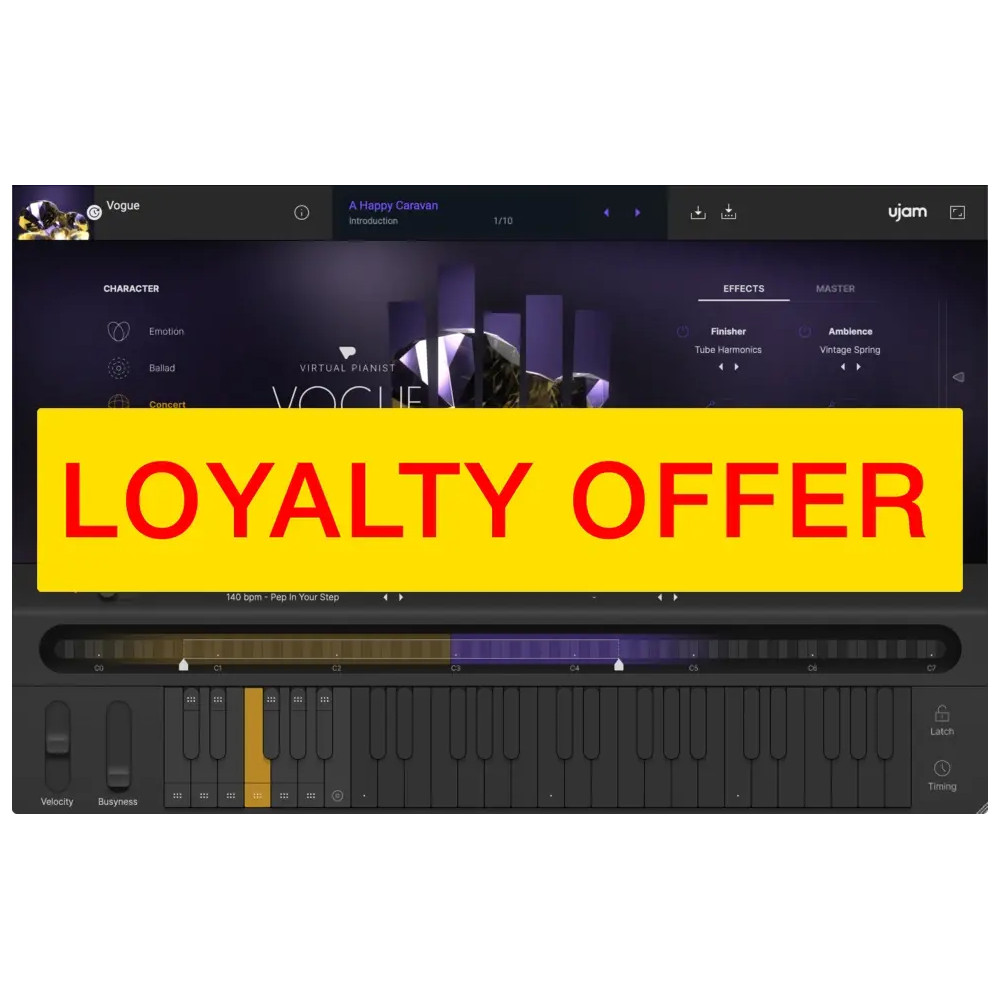 UJAM Crossgrade to VOGUE