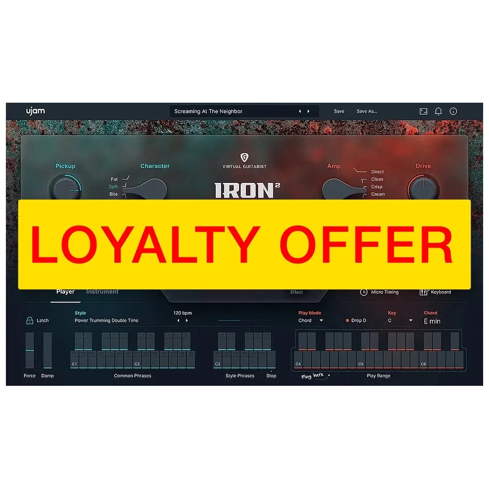 UJAM Crossgrade to IRON 2