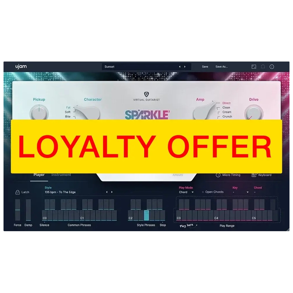 UJAM Crossgrade to SPARKLE 2