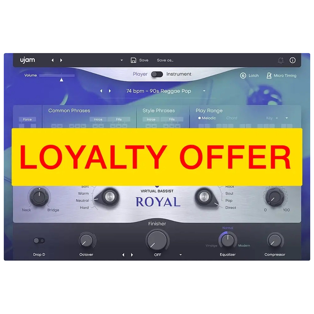 UJAM Crossgrade to ROYAL 2