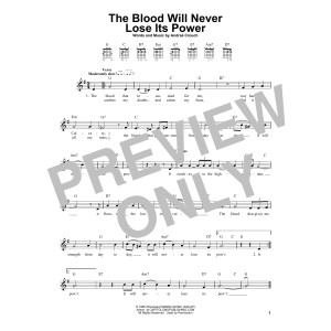 The Blood Will Never Lose Its Power