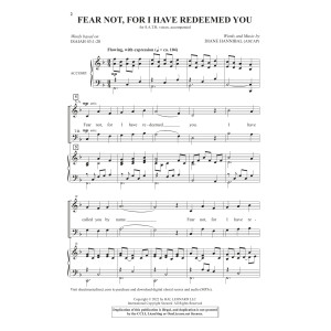 Fear Not, For I Have Redeemed You