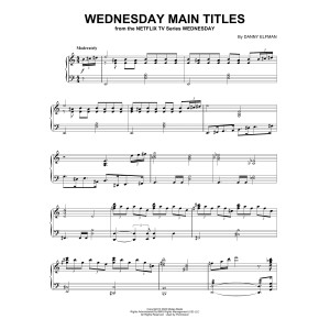 Wednesday Main Titles