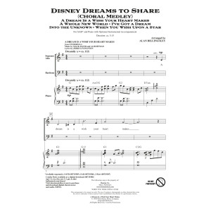 Disney Dreams To Share (Choral Medley)