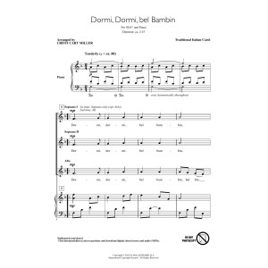 Dormi, Dormi Bel Bambin (arr. Cristi Cary Miller)