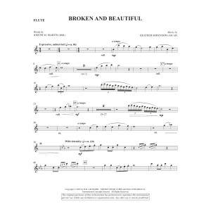 Broken And Beautiful - Flute