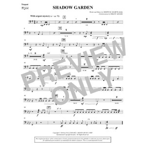 Shadow Garden (Full Orchestra) - Timpani