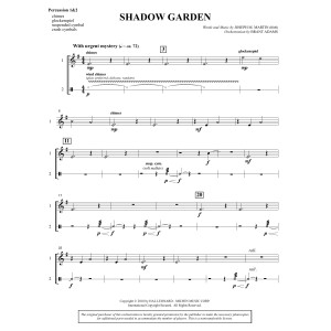 Shadow Garden (Full Orchestra) - Percussion 1 & 2