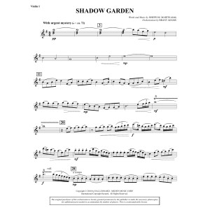 Shadow Garden (Full Orchestra) - Violin 1