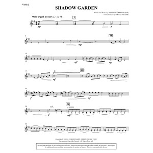 Shadow Garden (Full Orchestra) - Violin 2