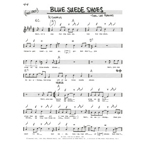 Blue Suede Shoes