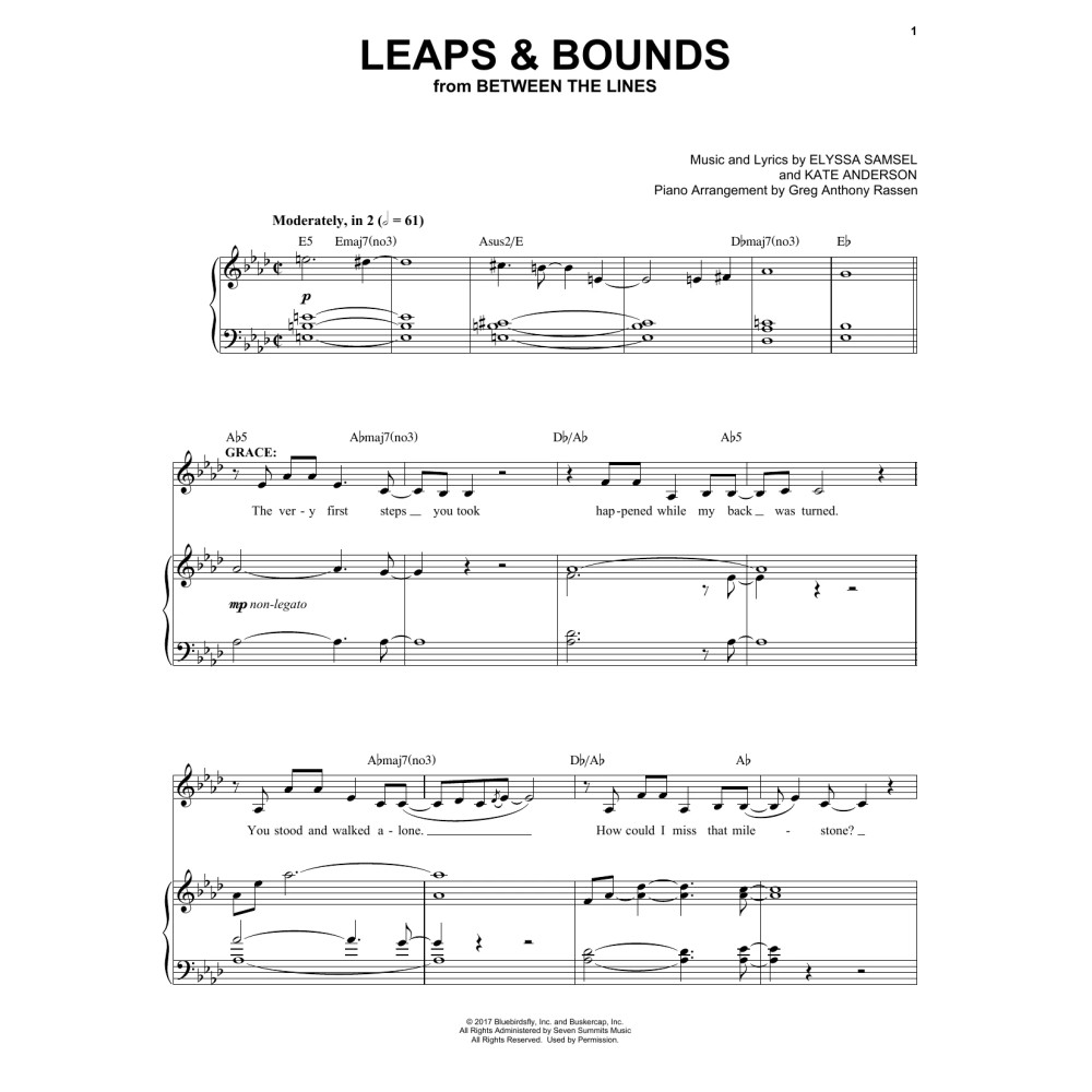 Leaps & Bounds (from Between The Lines)