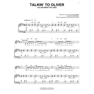 Talkin' To Oliver (from Between The Lines)