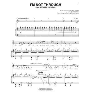 I'm Not Through (from Between The Lines)