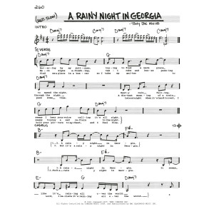 A Rainy Night In Georgia