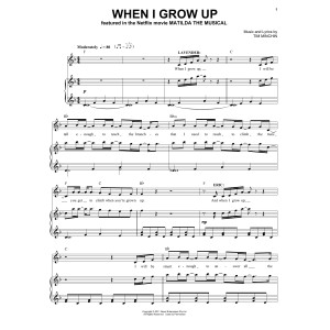 When I Grow Up (from the Netflix movie Matilda The Musical)