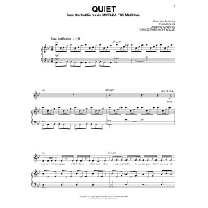 Quiet (from the Netflix movie Matilda The Musical)
