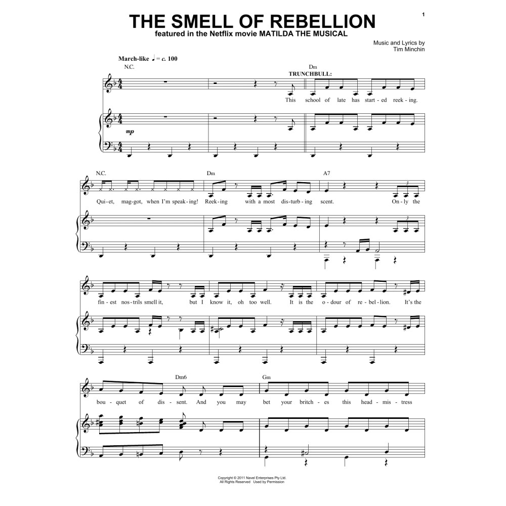 The Smell Of Rebellion (from the Netflix movie Matilda The Musical)