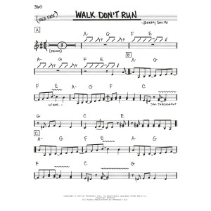 Walk Don't Run