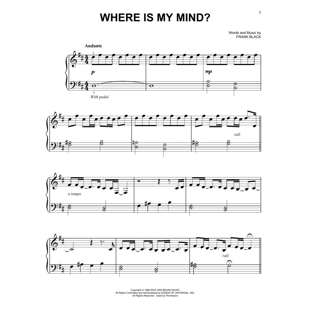 Where Is My Mind?