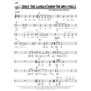 Only The Lonely (Know The Way I Feel)