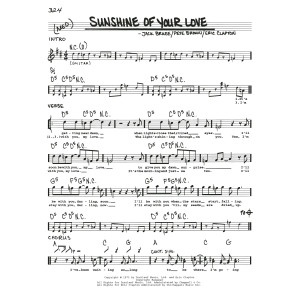 Sunshine Of Your Love