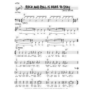 Rock And Roll Is Here To Stay