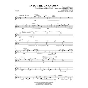 Into the Unknown (from Frozen 2) - Violin 2