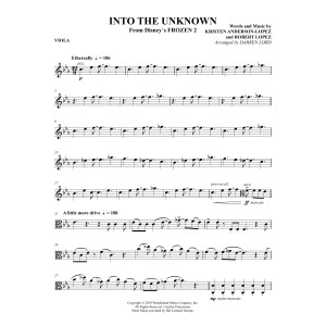 Into the Unknown (from Frozen 2) - Viola