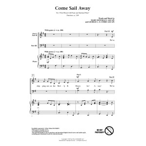 Come Sail Away