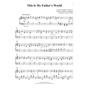 This Is My Father's World (arr. Glenda Austin)