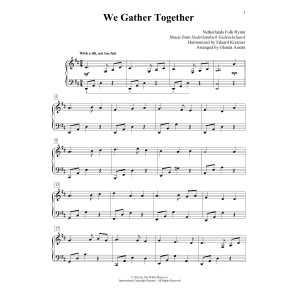 We Gather Together (arr. Glenda Austin)