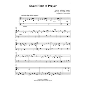 Sweet Hour Of Prayer (arr. Glenda Austin)