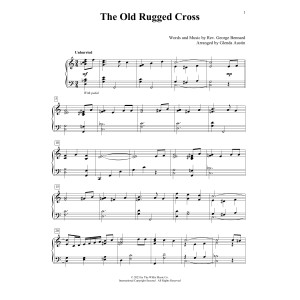 The Old Rugged Cross (arr. Glenda Austin)